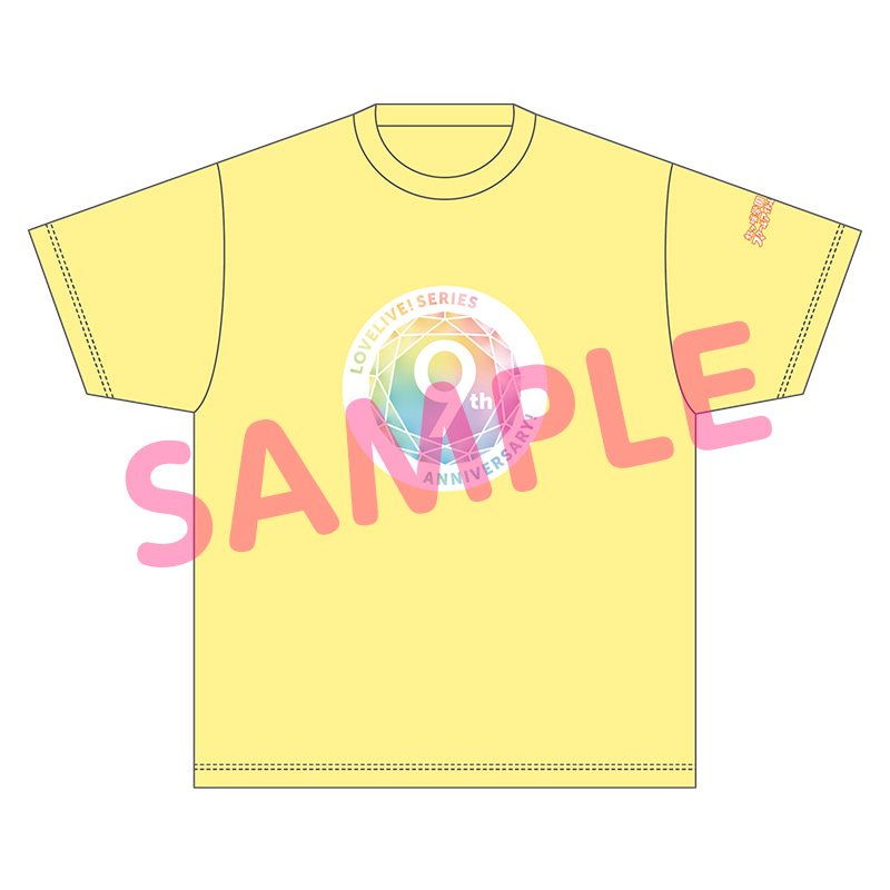 ラブライブ！シリーズ 9th AnniversaryフルカラーTシャツ 虹ヶ咲学園 